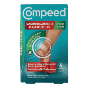 Een doosje compeed extreme van 6 stuks