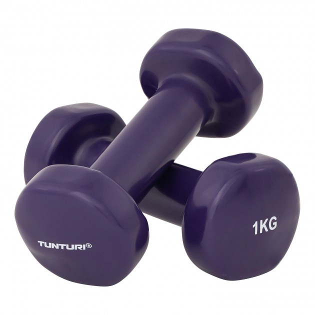 Tunturi Dumbbells Vinyl (2 stuks)