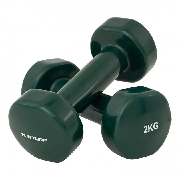 Tunturi Dumbbells Vinyl (2 stuks)