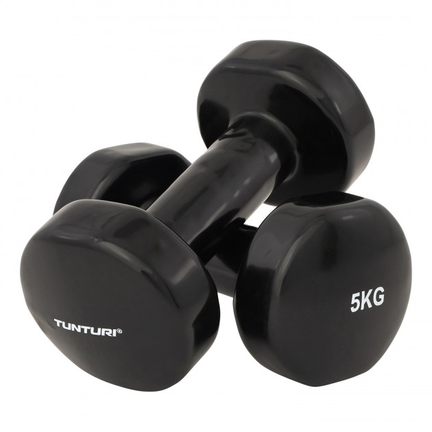 Tunturi Dumbbells Vinyl (2 stuks)