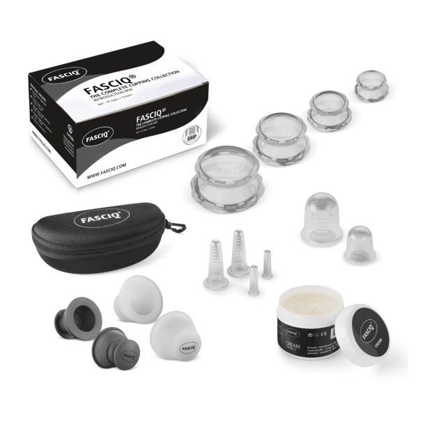 Fasciq De complete cupping box (14st. incl. crème)