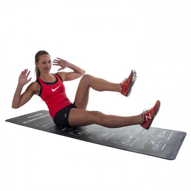 Pure2Improve Fitness mat 183 x 58 x 1 cm