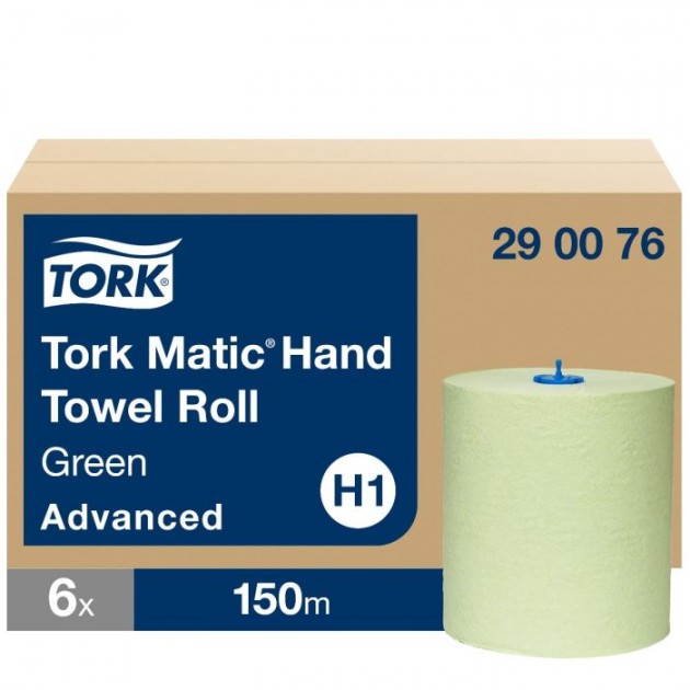 Tork Matic H1 handdoekrol 2 laags 150 mtr x 21 cm 